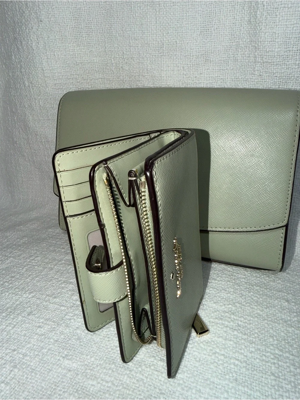 Kate Spade New York Sage Crossbody Purse and Wallet